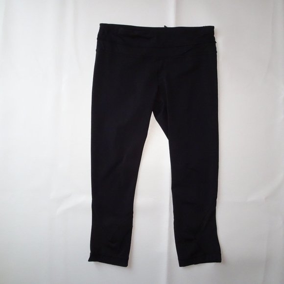 lululemon athletica Pants - lululemon Run: Inspire Crop | Black | GUC | 6
